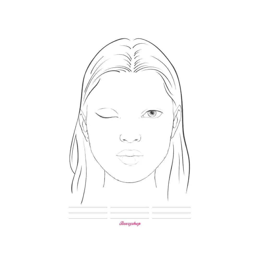 printable face charts