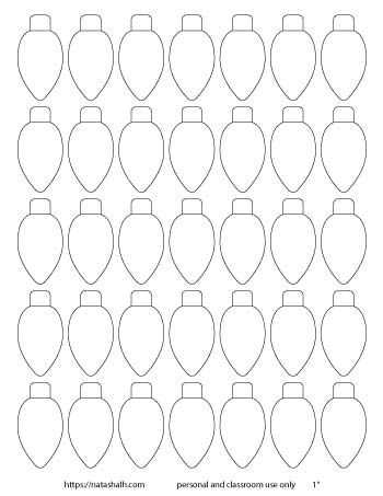 christmas lights printable christmas lights printable