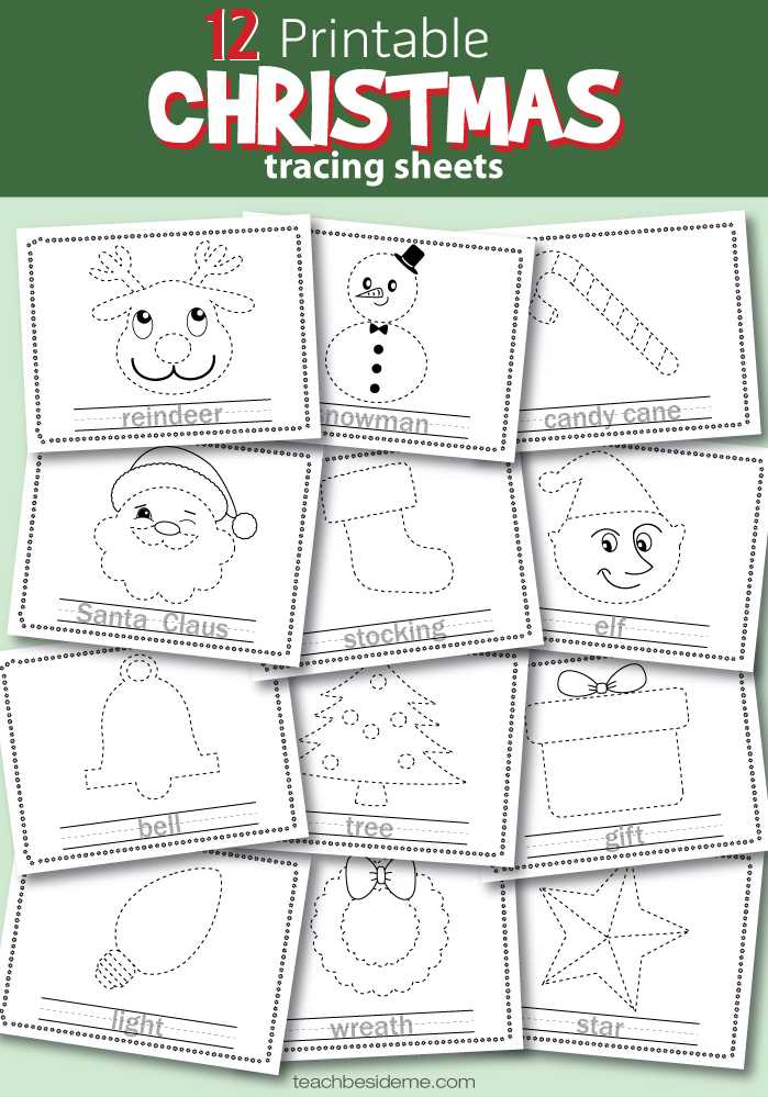 christmas printable sheets