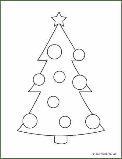 christmas tree printable template free christmas tree printable template free