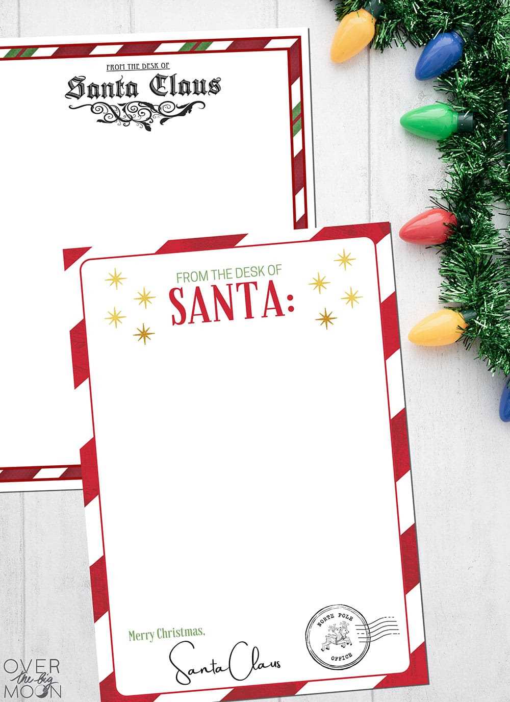 printable christmas letters from santa