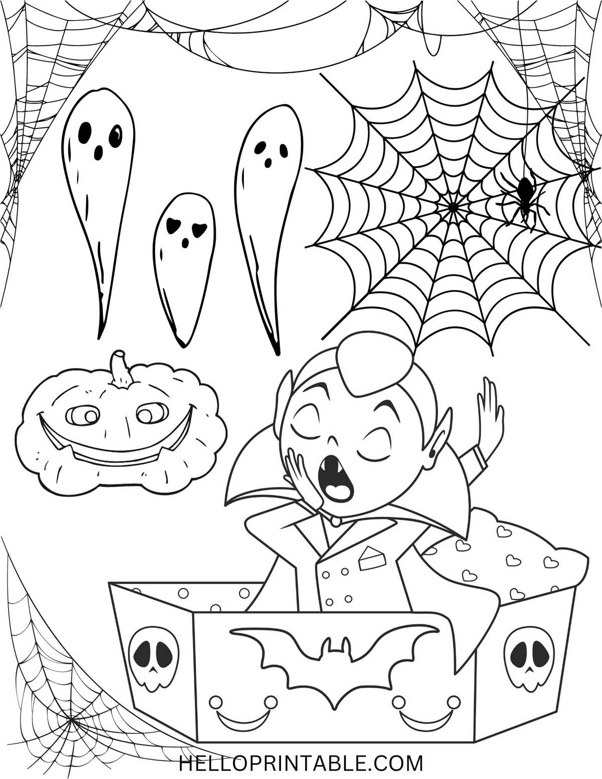 coloring printables halloween coloring printables halloween