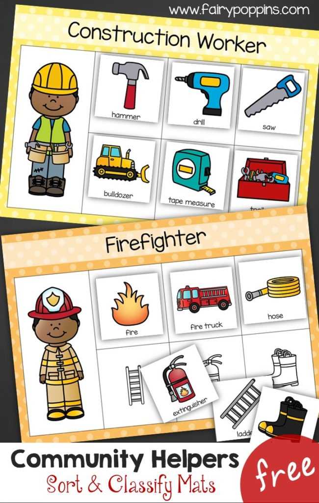 community helpers free printables community helpers free printables