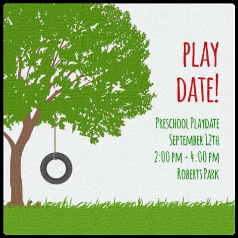 free printable play date cards free printable play date cards
