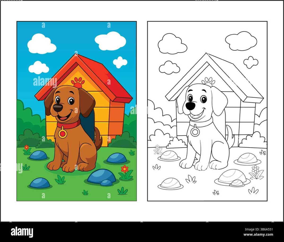 puppy coloring pages printable