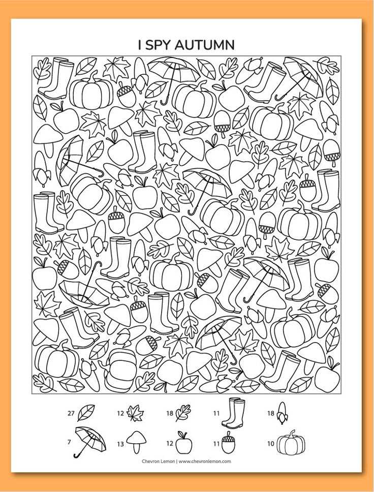 printable fall hidden pictures printable fall hidden pictures