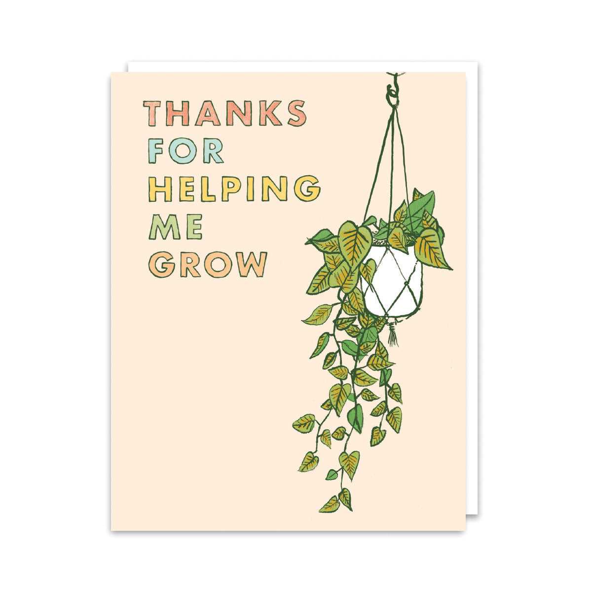 thank you for helping me grow card free printable