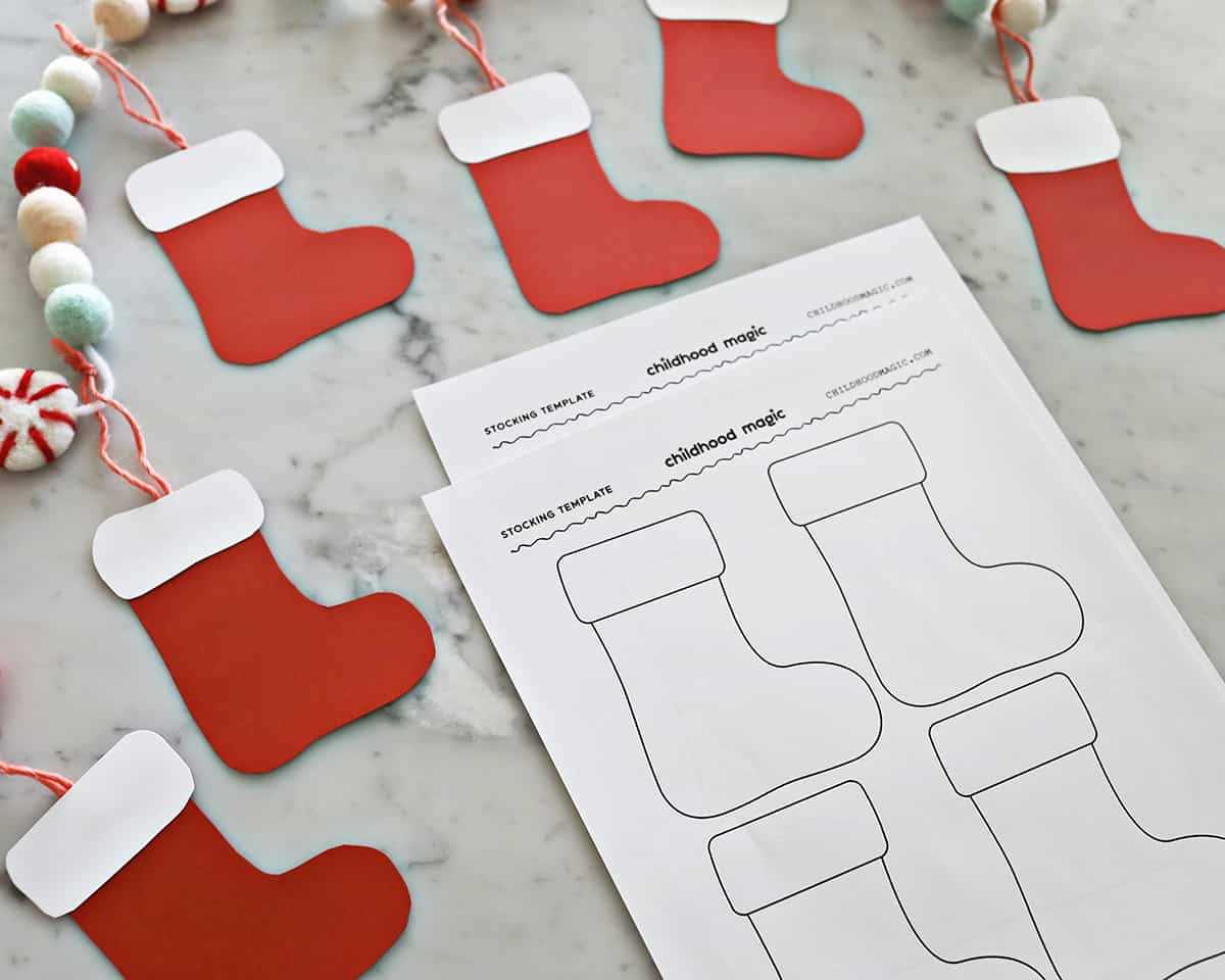 stockings christmas printable stockings christmas printable