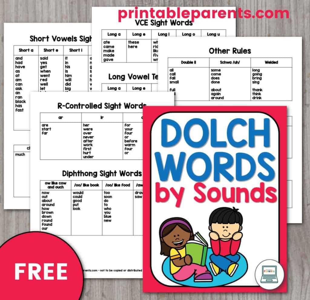 dolch words list printable dolch words list printable