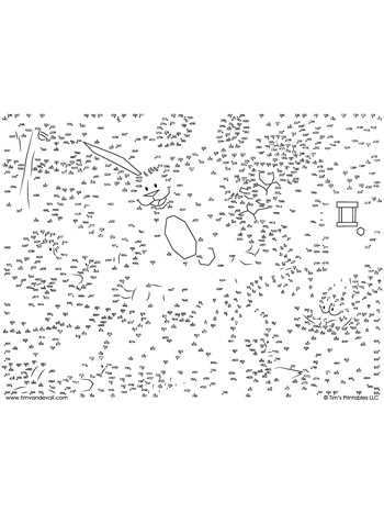 dot to dot puzzles printable