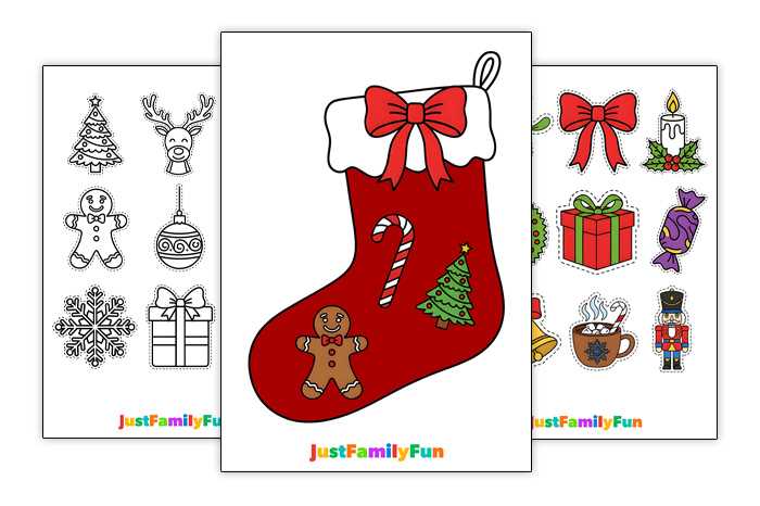 stockings christmas printable stockings christmas printable