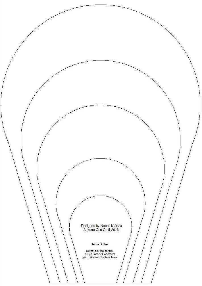 free printable flower templates free printable flower templates