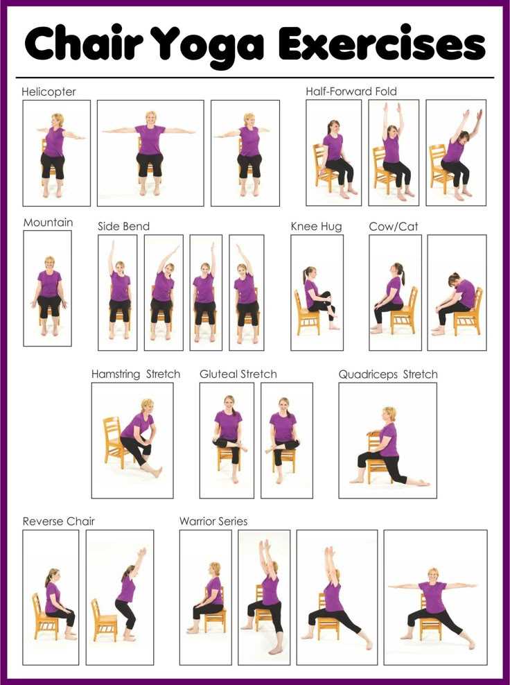 printable chair workouts printable chair workouts