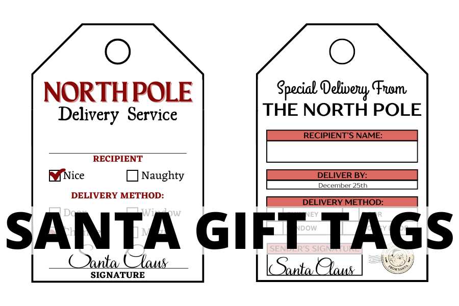 present tag printable