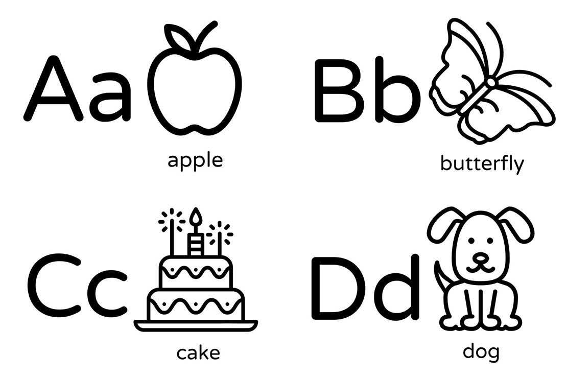 alphabet letters to colour in printable