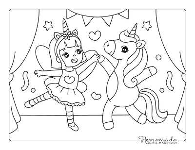ballerina coloring pages printable