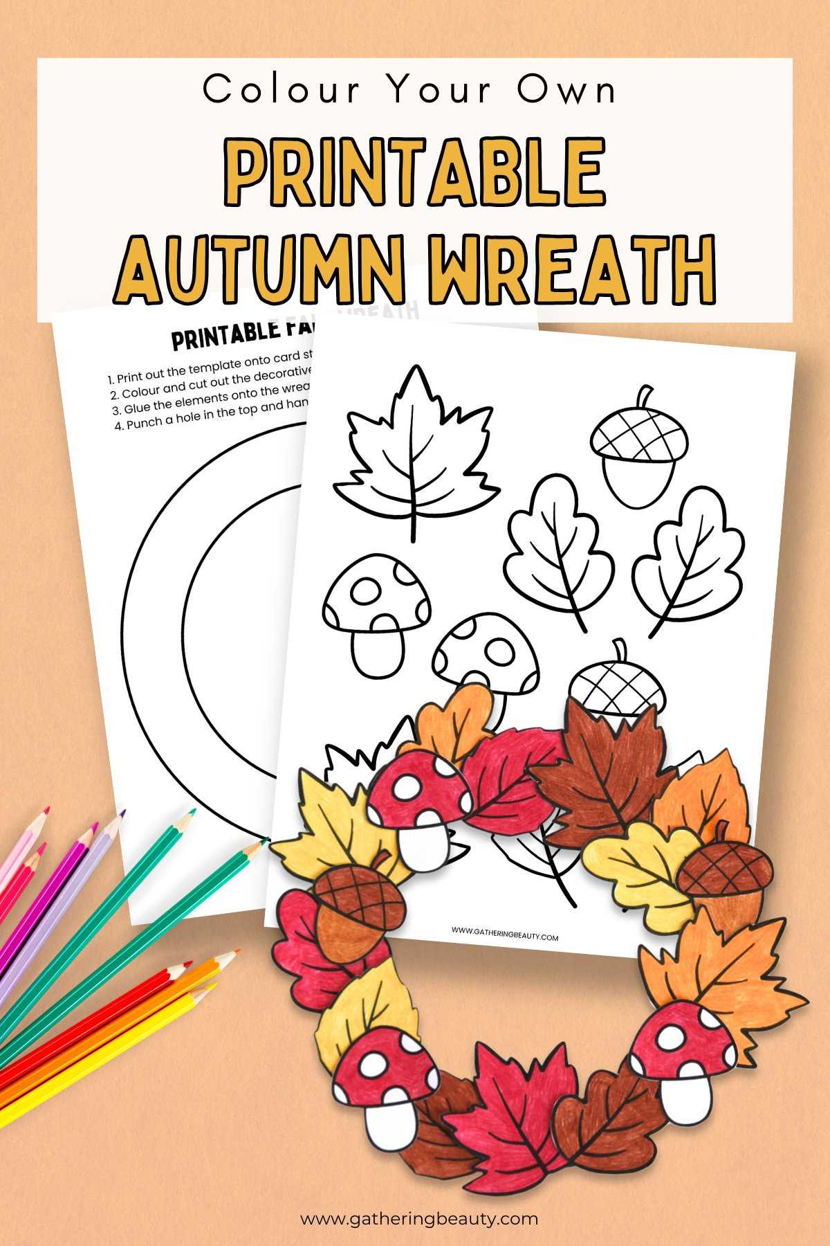 autumn craft printables autumn craft printables