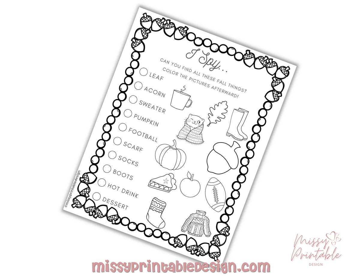 fall printable activities fall printable activities