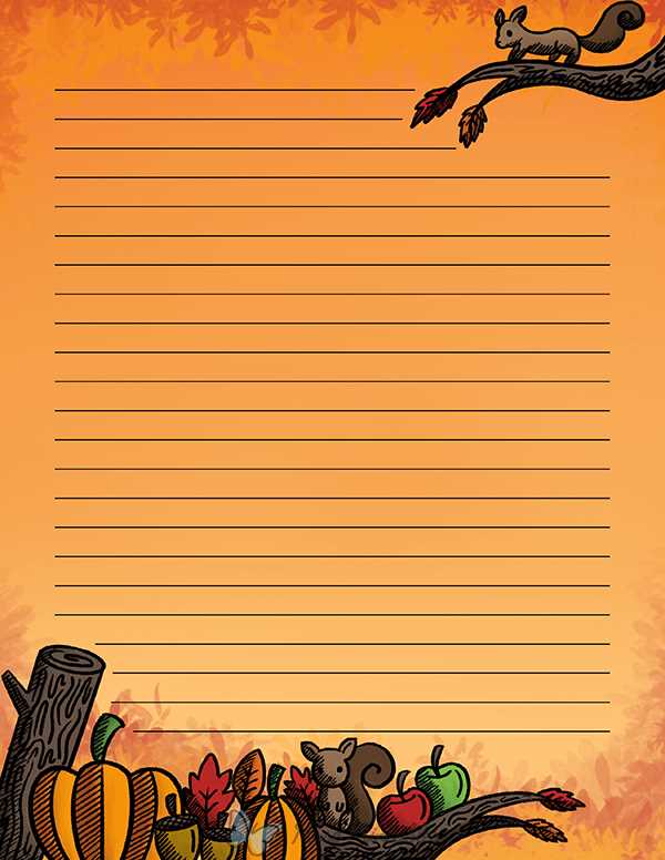 fall stationery free printable fall stationery free printable