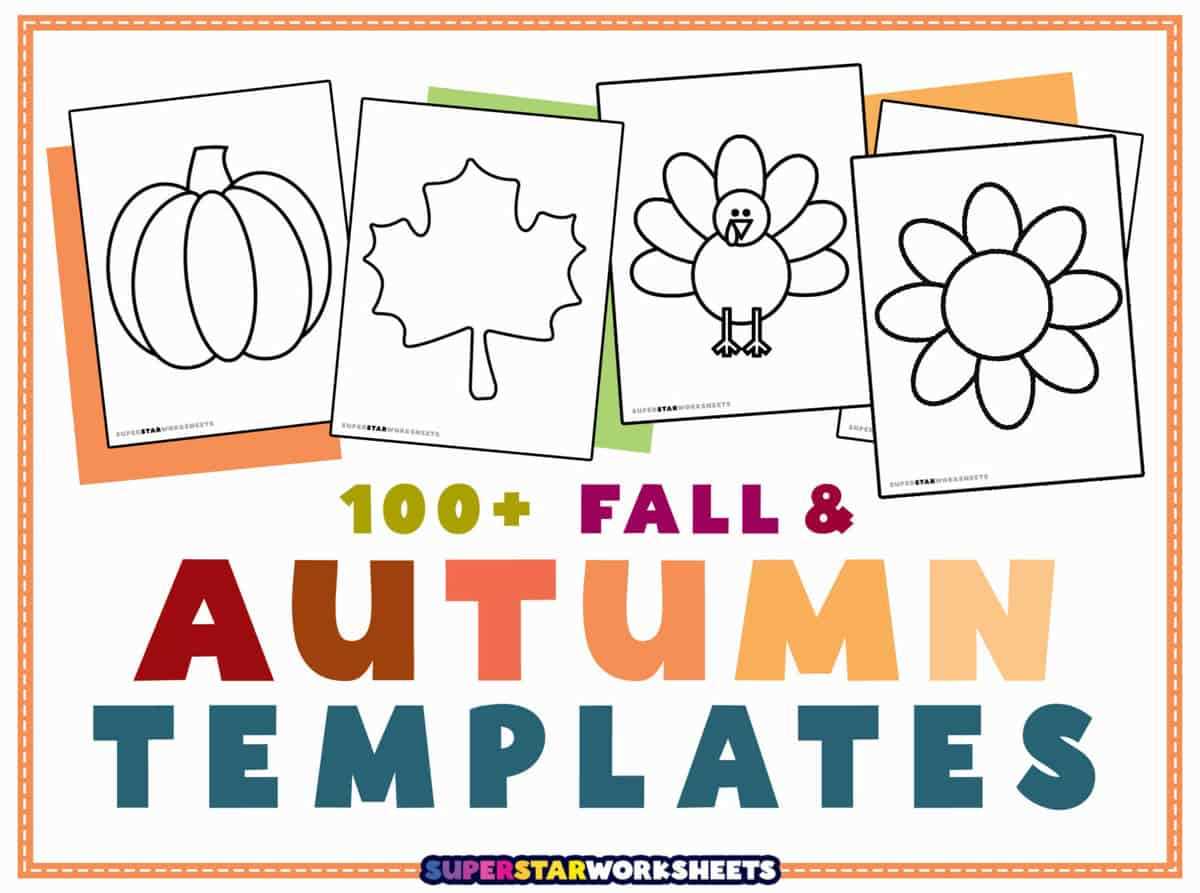 printable fall craft templates