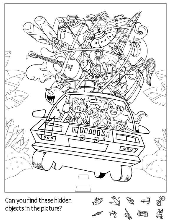 find the hidden objects printables