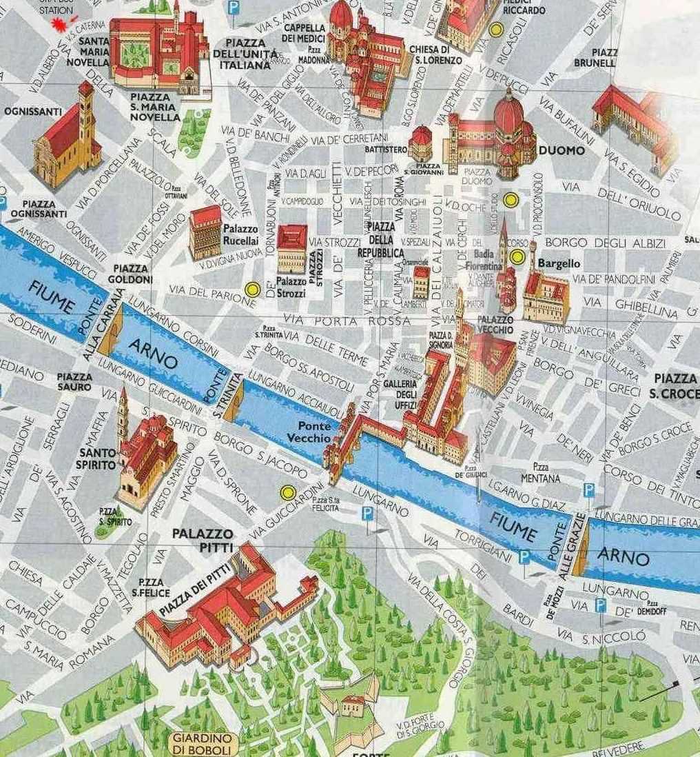 florence city map printable florence city map printable