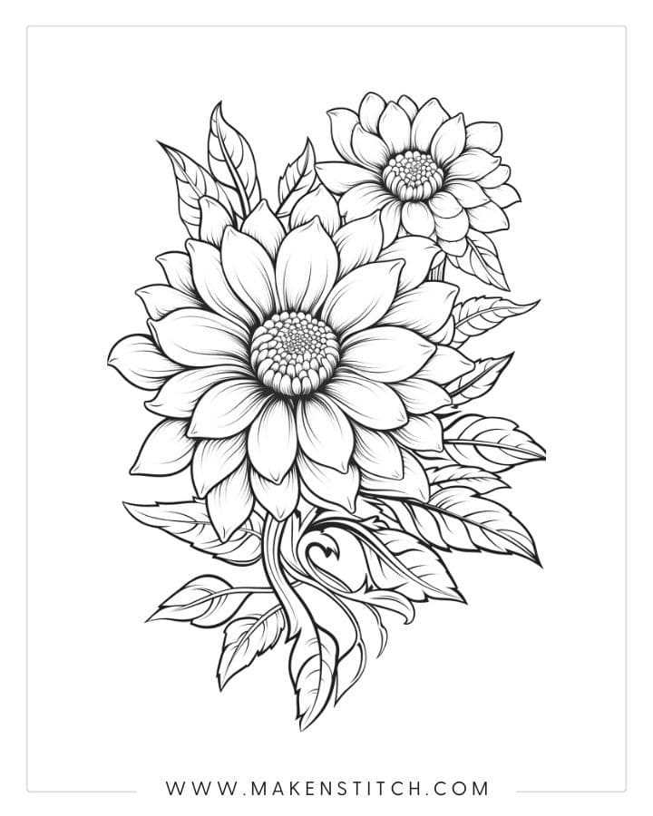 flower free printable printable coloring pages flower free printable printable coloring pages