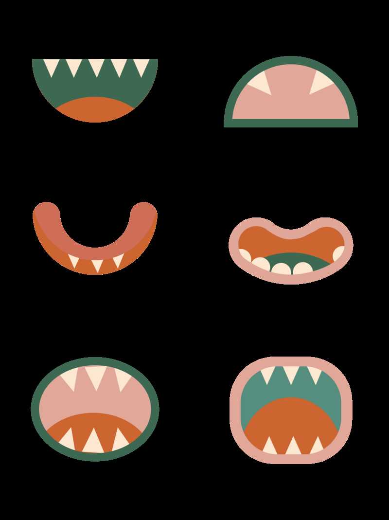 printable monster teeth printable monster teeth
