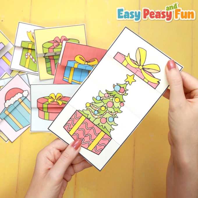 foldable christmas cards printable foldable christmas cards printable