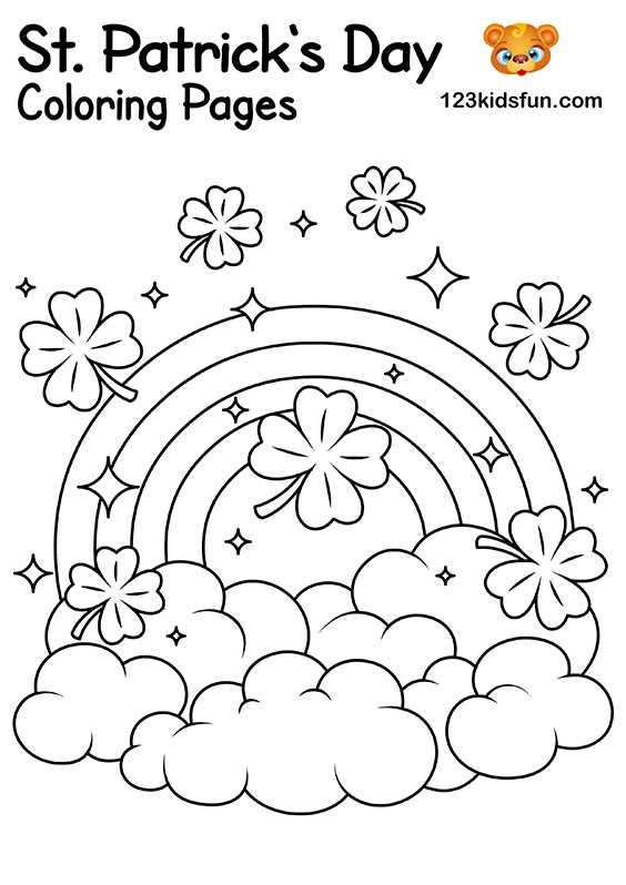 st patricks day coloring printables