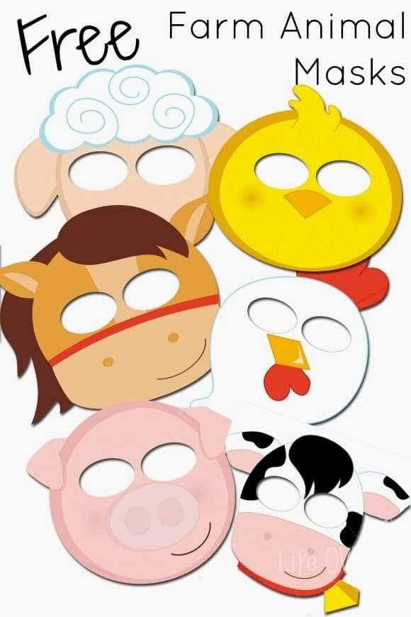 free animal printable masks free animal printable masks