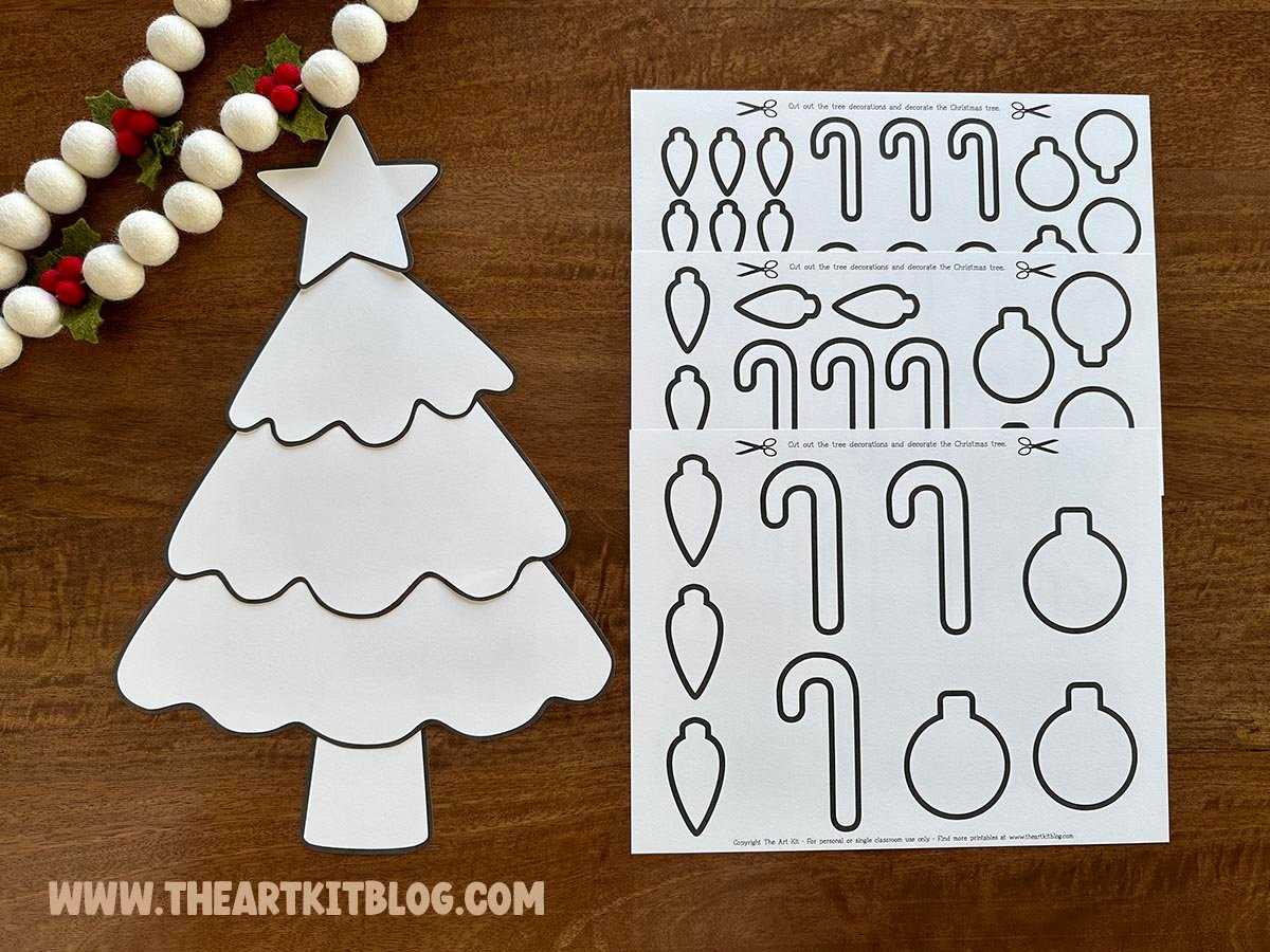 free christmas tree decorations printables free christmas tree decorations printables