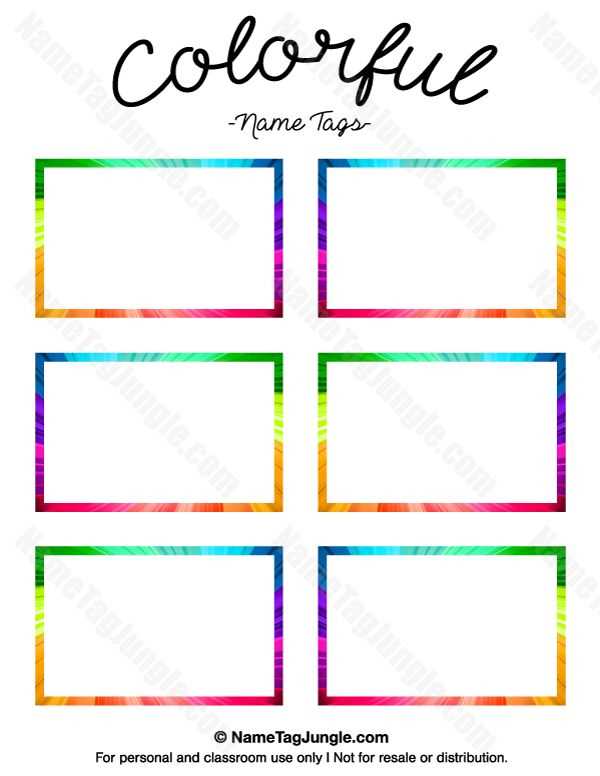 free editable name tags printable