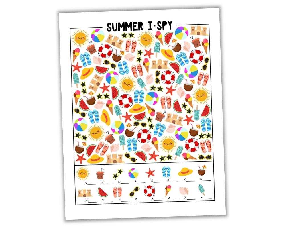 free i spy printable free i spy printable