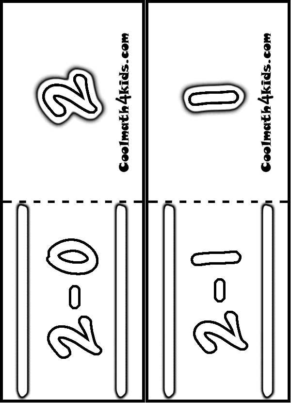 free math flash cards printable