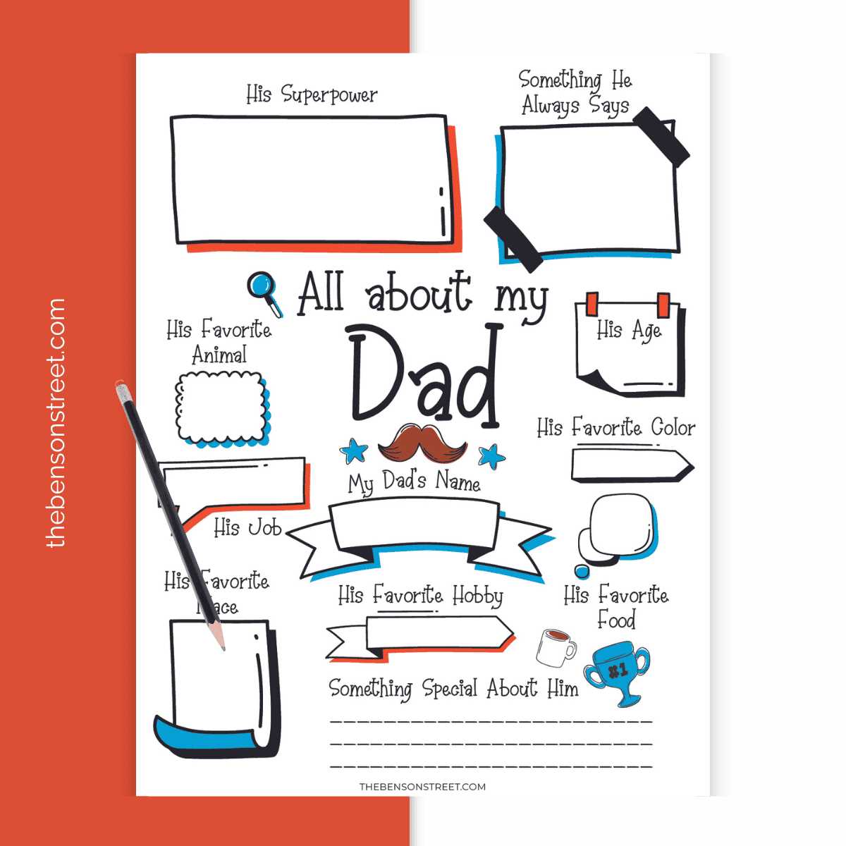 free printable all about my dad worksheet free printable all about my dad worksheet