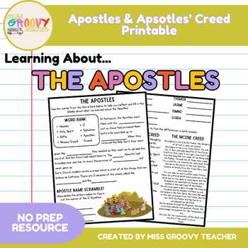 free printable apostles creed worksheet free printable apostles creed worksheet