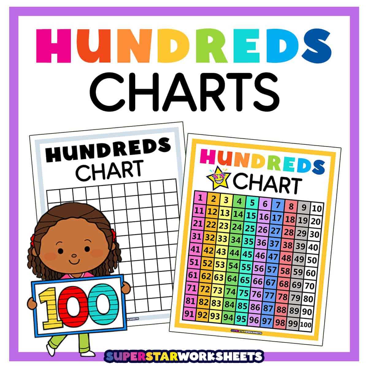 free printable blank 100 chart