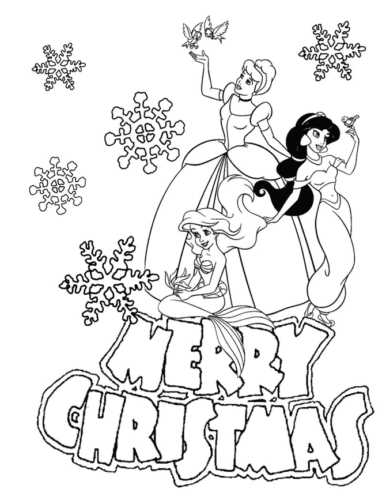 free printable christmas coloring pages disney