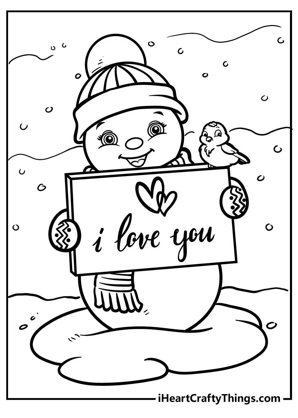 free printable coloring pages snowman free printable coloring pages snowman