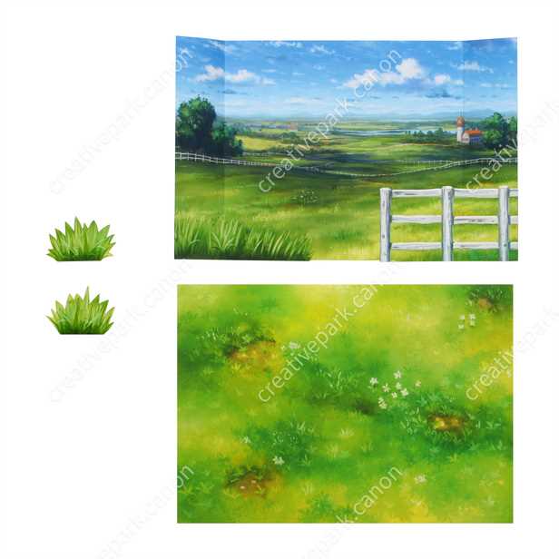 free printable diorama backgrounds