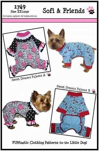 free printable dog dog onesie pattern