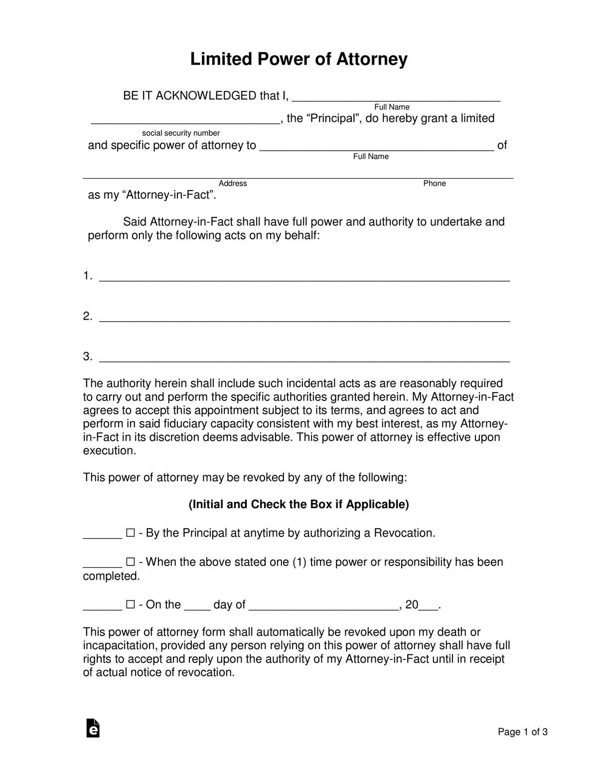 free printable durable power of attorney form free printable durable power of attorney form