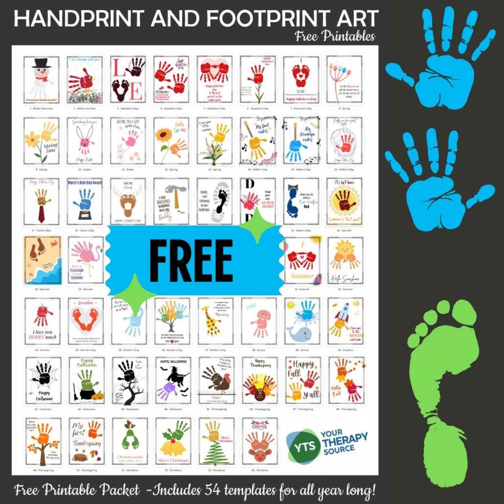 free printable handprint art free printable handprint art
