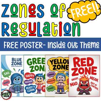 free printable inside out zones of regulation free printable inside out zones of regulation
