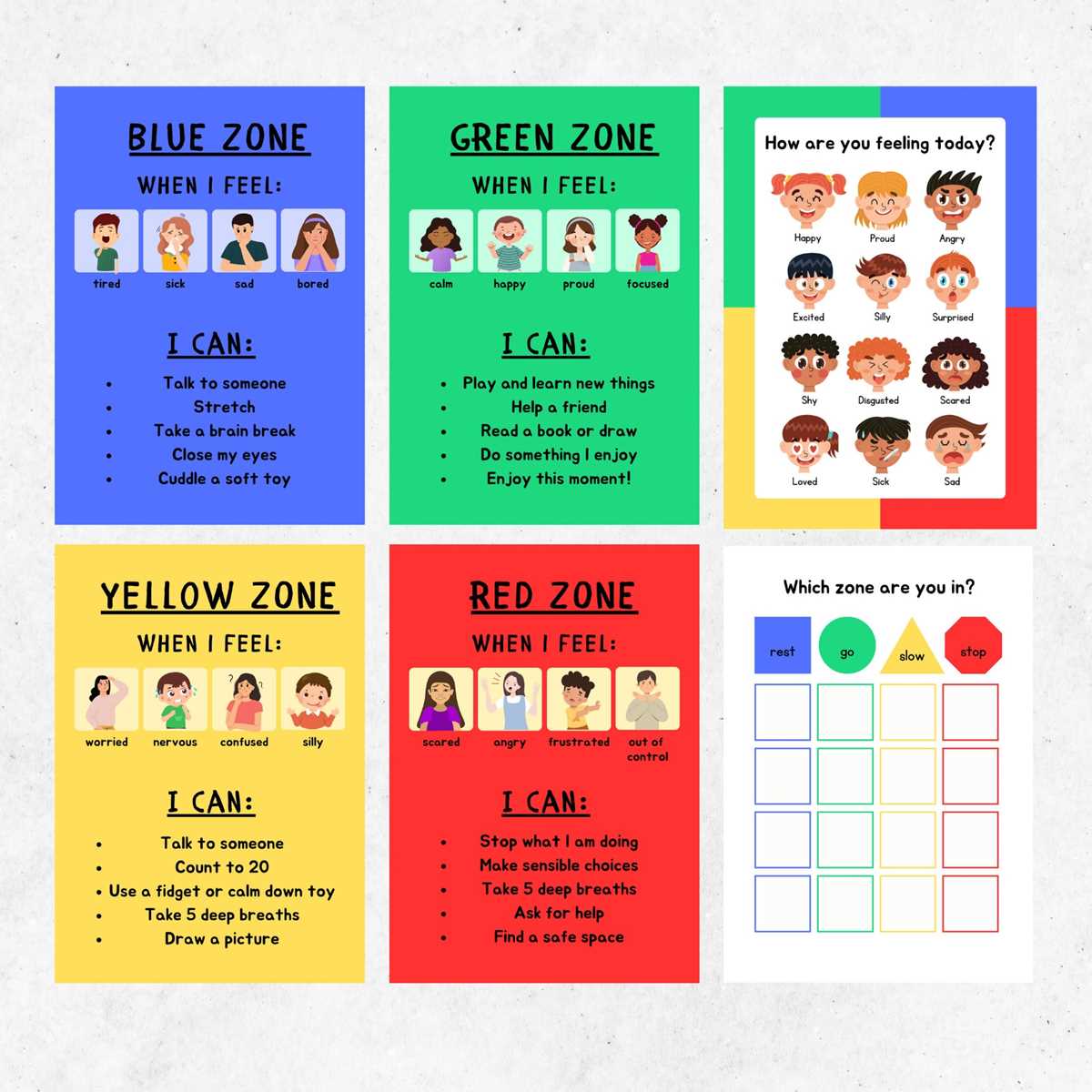 free printable inside out zones of regulation free printable inside out zones of regulation