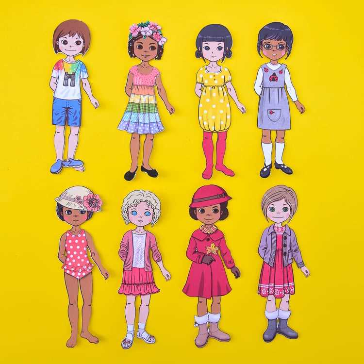 free printable paper doll cutouts