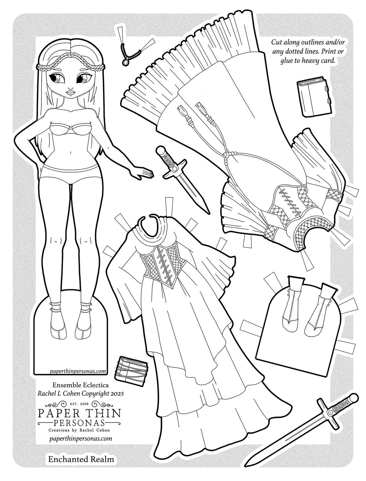 free printable paper doll cutouts