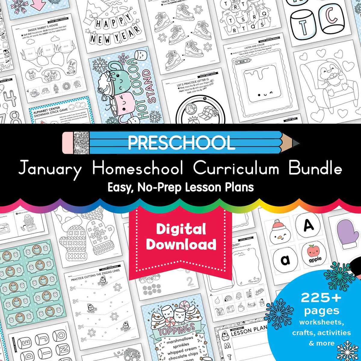 free printable pre k homeschool curriculum free printable pre k homeschool curriculum