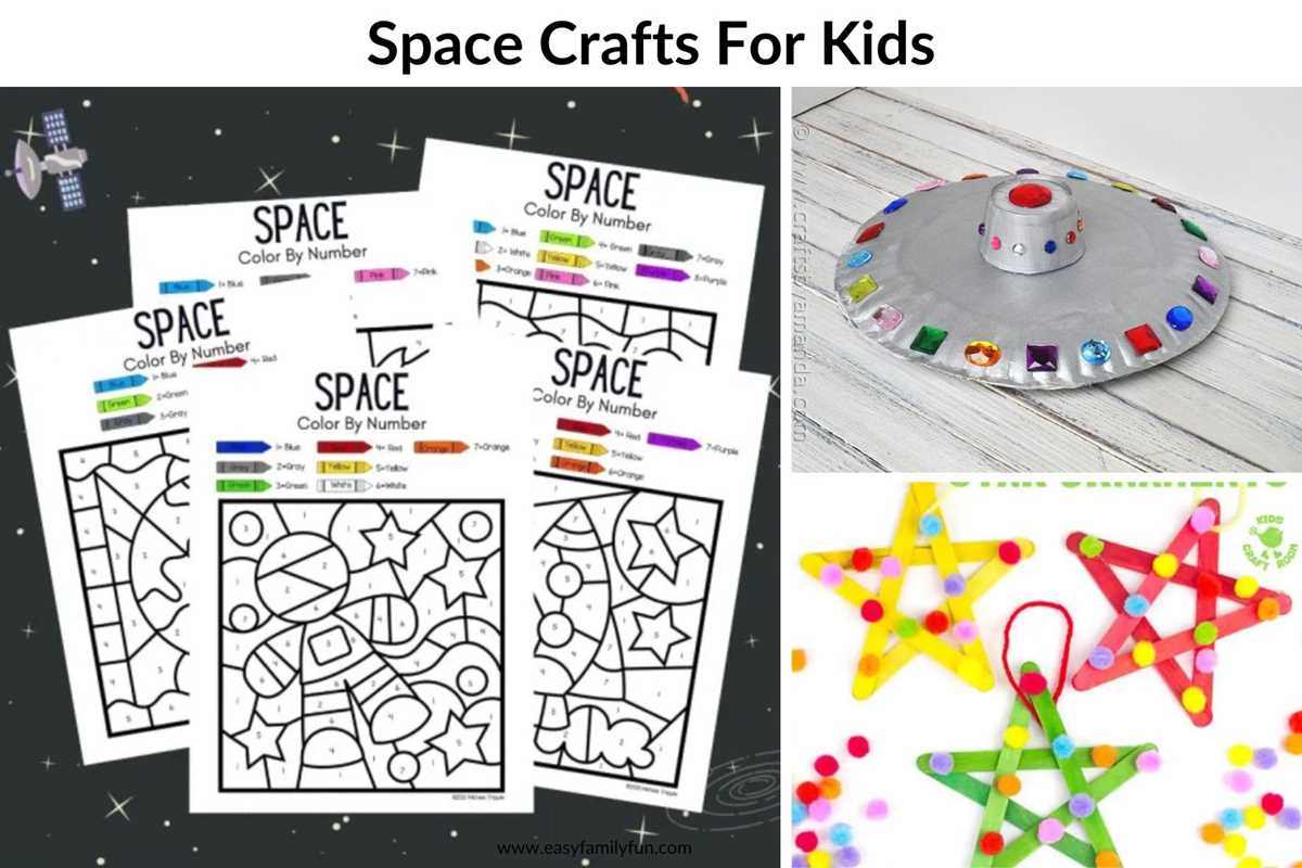 free printable space crafts